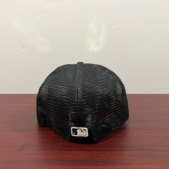 New Era, 59Fifty Mesh Fitted Hat, Detroit Tigers, Blue & White - Picture 3 of 9